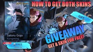 HOW MUCH TO GET BOTH JUJUTSU KAISEN SKINS | GET ONE FOR FREE | GIVEAWAY | Honor of Kings