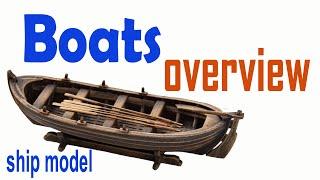 NEW RELEASE! Overview Three boats by "Ships of Pavel Nikitin"  Ship model