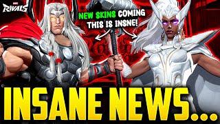 NEW SKINS! Lady Thunder Storm, Dark Thor & More! Marvel Rivals HUGE Update!