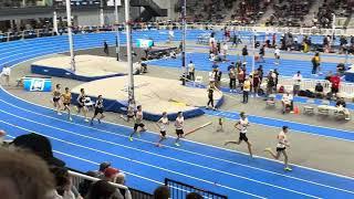 2024 UWEC Indoor Nationals Men's Mile trial Shea