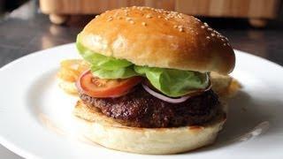 Hamburger Buns - How to Make Homemade Burger Buns