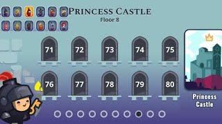 How to complete tricky Castle levels|| princess castle || level 78 walkthrough @tricky castle