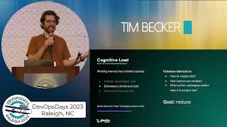 Tim Becker - DevOpsDays Raleigh 2023