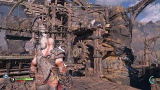 God of War Ragnarök - Boy Poking Fun Coz Dad Can't Jump