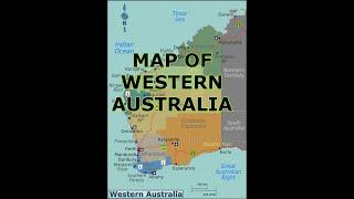 MAP OF WESTERN AUSTRALIA