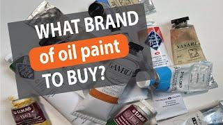 What brand of oil paint you should buy. And what is inside oil paint tube.