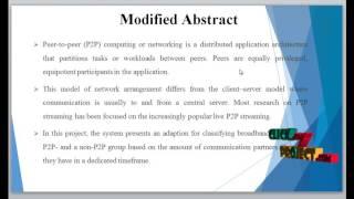 Monitoring the Impact of P2P Users on a Broadband Operator’s Network over Time