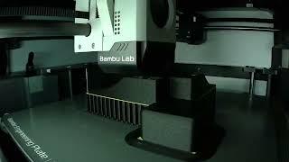 1 Month time-lapse  of constant 3D Printing on the Bambu X1