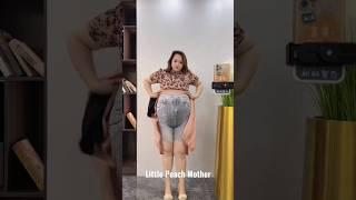 High Waist Abdomen Lifting Hip Pants Fat Sister Looks Thin Wearing Skills