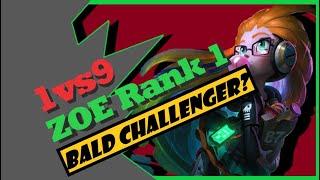 Rank 1 Zoe zerstört Master Spieler | Habe ich den Skill Challenger zu erreichen?