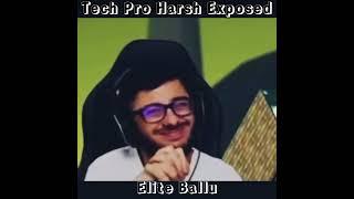 Tech Pro Harsh Exposed || #shorts #freefire