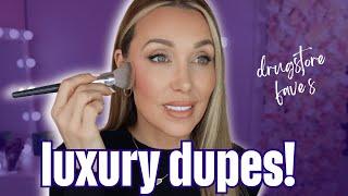 I Found DRUGSTORE DUPES for Your Favorite LUXURY Makeup Products