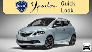 The Lancia Ypsilon - A Quick Look