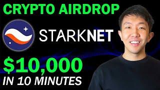 How to Quality for the StarkNet Airdrop ($STRK Step-by-Step Guide) - Biggest Airdrops of 2023