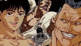 Baki vs Atsushi suedo | Grappler Baki | full fight | engl sub |1994