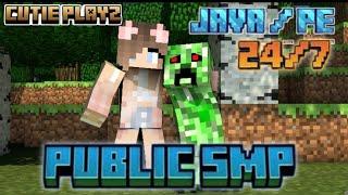 Minecraft Live  Public Smp Java + Pe | #minecraftlive