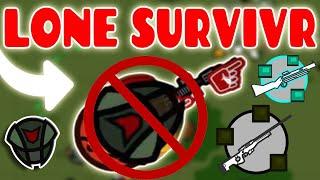 LONE SURVIVR with a TWIST in SURVIV.IO?!