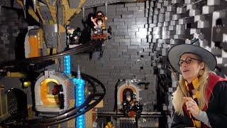 1500 wertvolle Bricks "verschwendet"... Gringotts Untergrund mit Beleuchtung  Lego City 325