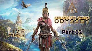 AC Odyssey || No commentary || Part 12 || Live || Full Game Walkthrough