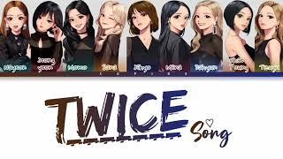 TWICE "Twice song Oppa Thinking" Lyrics Han/Rom/Eng\|Cupids