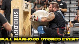 2024 STRONGEST MAN ON EARTH FULL MANHOOD STONES EVENT