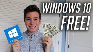 Windows 10 for FREE?!? (100% Free & Legal)