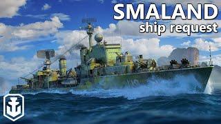 So Powerful WG Removed It! - Smaland Ship Request (World of Warships)