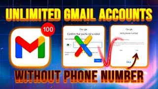 How to create UNLIMITED Gmail accounts without phone number verification | 1k+ YouTube SUBSCRIBERS