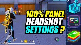 Aimbot Settings Revealed 100% Auto headshot Bluestacks 4 | #freefire #bluestacks