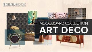 Art Deco Interior Design Style I Trend Moodboard Collection