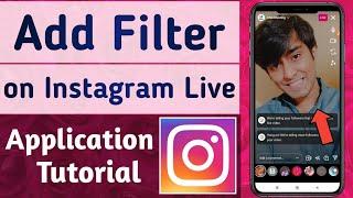 How to Add Filter on your Instagram Live in Instagram App