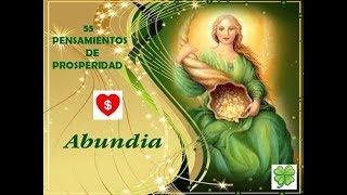 55 pensamientos de Prosperidad de Abundia (Angel del Dinero y la Abundancia)