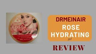 Rose hydrating soothing gel review|Beauty secret by samira