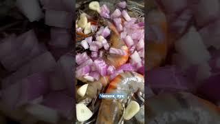 See food Белковая бомба!!! #морепродукты #шриланка #seefood #travelvlog #тигровыекреветки #океан