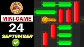 24 September Mini Game Key 100% Solved | Hamster Kombat Puzzle For Today