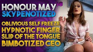 Honour May Skypenotized [Hypnotized Girl][Entrancement Preview][Bimbofication]