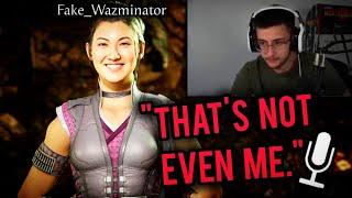 MK1 Trolling a STREAMER with their DOPPELGANGER (Wazminator Clone)