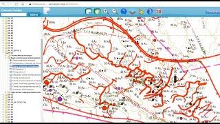 Как смотреть геологические карты на ресурсе ВСЕГЕИ при поиске золота?