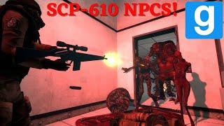 Gmod Mod Reviews: SCP 610 NPCS! - The Flesh That Hates