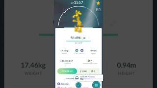 "A Year long wait ends: For This pokémon evolution"!#pokemon#pokemongo#shorts#pOkegIrLyt
