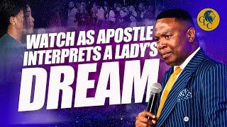 WATCH AS APOSTLE JOSHUA SANGWENI INTERPRETS A LADY'S DREAM DURING SERVICE | #SingANewSong