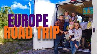 Is this the BEST road trip in Europe? (Family Van Life Europe) 