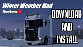 TRUCKERSMP WİNTER MODE DOWNLOAD AND SETUP ( TR-ENG ) | ETS2MP