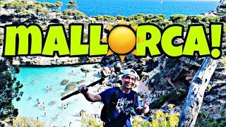 SUNNY BEACHES OF MALLORCA | WALKING TOUR | BEACH WALK | TRAVEL | SPAIN