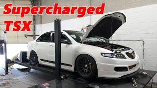 KraftWerks Supercharged Acura TSX Dyno Tune