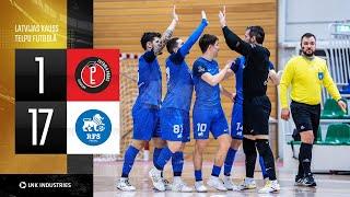 FUTBOLA PARKS ACADEMY 1:17 RFS FUTSAL | RFS FUTSAL VĀRTI | LATVIJAS KAUSS