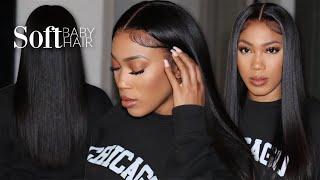 BEST LACE WIG INSTALL | MIDDLE PART | START TO FINISH | FOREVERCRYSSY