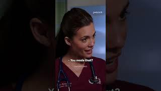 she swallowed that thing?? #ChicagoMed #NatalieManning #EthanChoi #Shorts