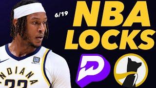 PRIZEPICKS NBA FINALS THURSDAY 6/19/25 - 4 FREE PICKS!!!  (NBA RUN!!!) - BEST PLAYER PROPS - GAME 6
