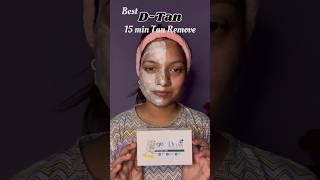 Raaga Professional De-Tan Tan Removal Cream Review and Demo #ashortaday #shorts #dtan #skincare